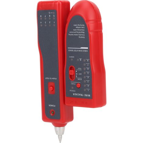 Kabel-Tracker, multifunktionales Netzwerk-Finder-Werkzeug, Sender-Empfänger-Kombination (1/5)