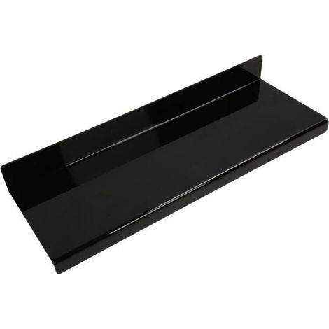 Support Clavier Incliné - Acrylique - Pour Bureau Ergonomique - 43,2 x 14 x 1,8 cm - Noir - 1 Pièce (1/4)