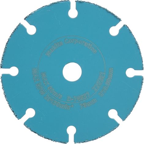 D-78374 Disco de corte PVC 76 x 1,75 mm