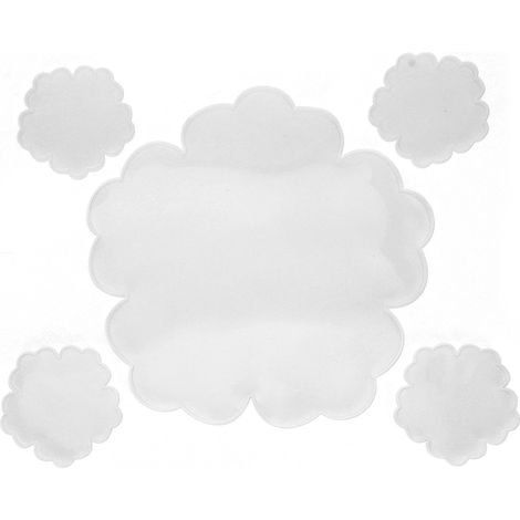 Moule en silicone pour dessous de verre fleurs, kit résine création décoration maison, lot de pièces (1/5)