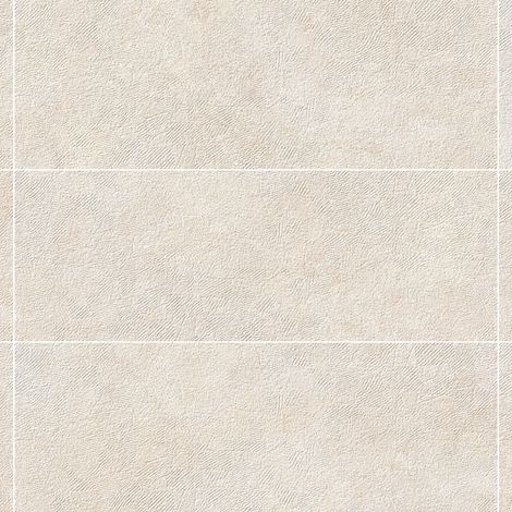 Carrelage effet Pierre 3D Beige Lin Hammered 100x33,3x0,86 cm Serdano - Mur intérieur (vendu par carton de 2 m²) - RO'MA CARRELAGE