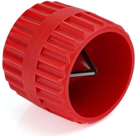 2 en 1 Ebavureur Cuivre, Ébavureur pour Tubes, Universel 5-38mm Intérieur et Extérieur, pour Tubing Outils a Ebavurer