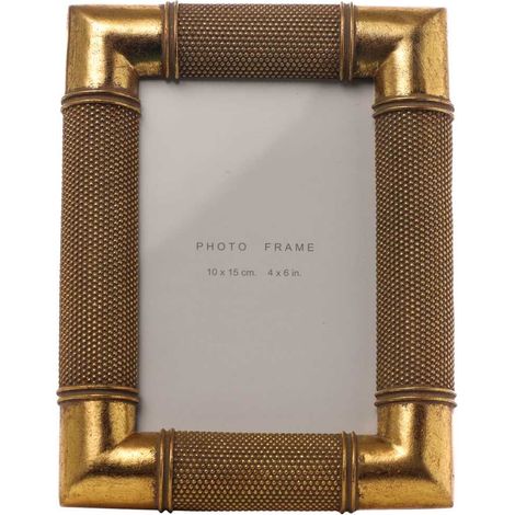 ARPIMEX Portafoto 15 x 2,5 x 20,5 Cm Gold