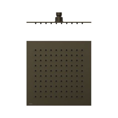 Pommeau de douche Extra-fin 250x250 Noir bronze - TRES 134315011KMB