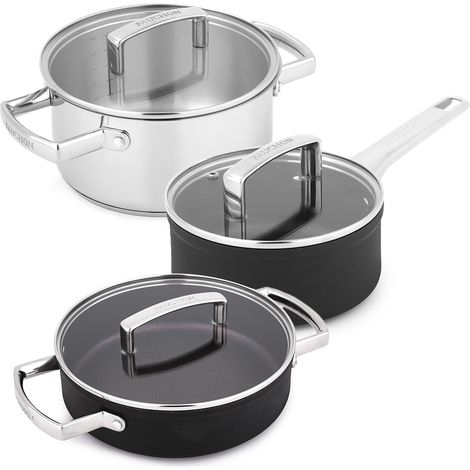 FAUCHON ART DE LA TABLE - Set 6 pièces 24cm antiadhésive aluminium SIGNATURE (1/2)
