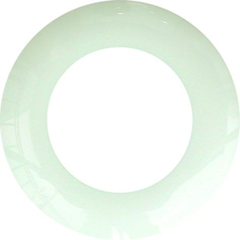 Cadre blanc de PD9-FP bague de recouvrement pour PD9 blanc LUXOMAT 92238