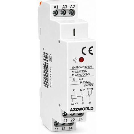 Intermediate relay AC230V AC/DC24V (2X8A) (1/3)