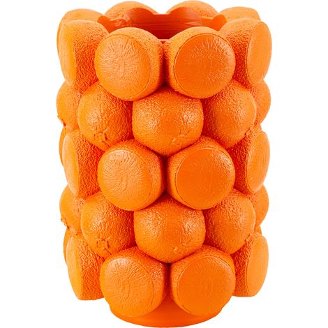 Galikale - Vase, Orange, mit Orangendesigns (1/5)