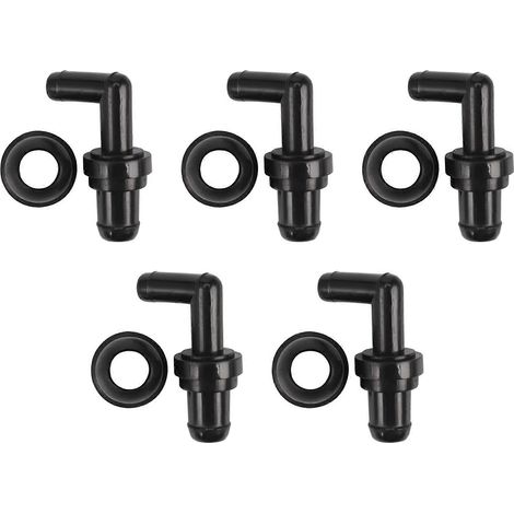 Kit de 5 valves PCV à 90 degrés et œillets, Honda / Toyota 17130-PM6-003 + 17139-PK1-000 (1/5)