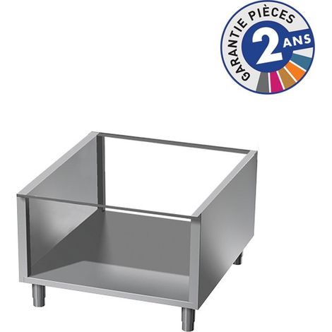Soubassement Baie Libre inox - L 1350 - Gamme 1100 - Baron
