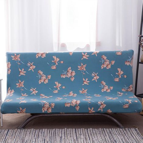 Stretch-Futonbezug ohne Armlehnen, Futonmöbelschutz, für Schlafsofas
