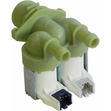 ELETTROVALVOLA DOPPIA 2 VIE LAVATRICE CANDY 41018989 HOOVER ATTACCO CONNETTORI