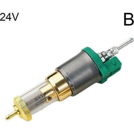 Pompe à carburant de chauffage ultra-silencieuse 12V/24V 1KW-5KW pour voiture, compatible avec les pompes à air de stationnement universelles Eberspacher et camions. (1/4)