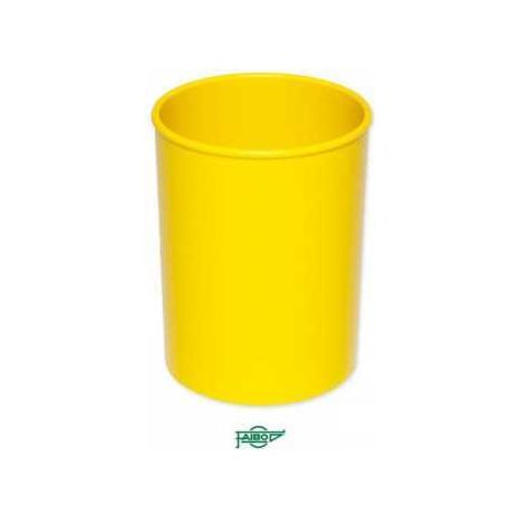 CUBILETE PLÁSTICO COLOR AMARILLO FAIBO 206-05