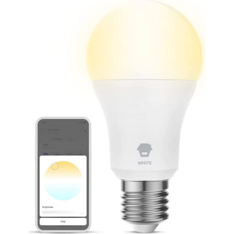 Ampoule Wifi Intelligente E27 - Smart Bulb Connectée pour Économie d'Énergie - Contrôlable depuis Smartphone et Compatible avec Alexa, Google Home, Siri - Puissance 10W (1/5)