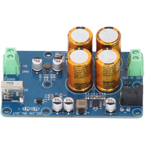 Alimentation sans coupure (UPS) à supercondensateur pour Raspberry Pi, entrée CC 9-24 V, sortie CC 5 V / 3 A, autonomie de 10 à 60 secondes, haute durabilité, temps de sauvegarde des données : 4 secon
