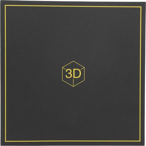 Couverture De Lit Chauffante en Surface pour Imprimante 3D Magnétique, Impression D'autocollant De Lit Chaud, Carrés De Plate-Forme Magnétique, Accessoires D'imprimante 3D 220 X 220 Mm (1/5)