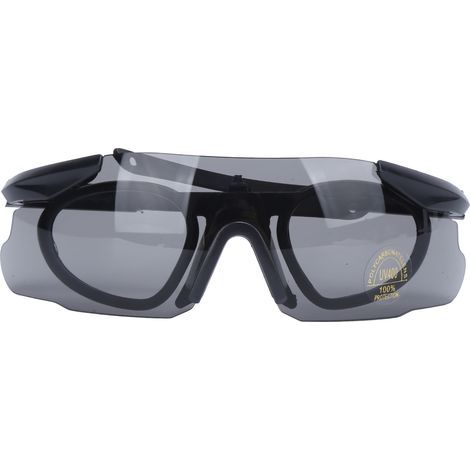 Lunettes militaires anti-impact avec verres interchangeables et supports correcteurs (1/5)