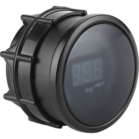 Manomètre de pression de suralimentation turbo 52 mm/2 po – Affichage numérique LED 15-45 PSI pour véhicules à essence 12 V (1/5)
