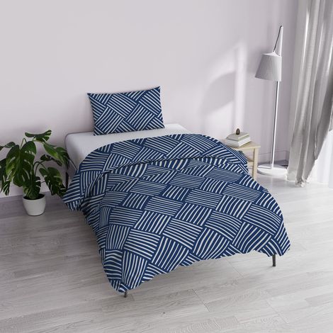 Housse de Couette Dafne, Citylife Blue, 1 Place (1/5)