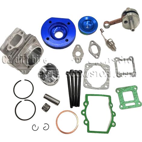 Kit de cilindros de motor, alto rendimiento, cigüeñal de círculo completo, kit azul (1/2)