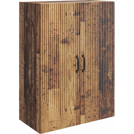 vidaXL Armoire Murale Bois ancien 66 x 34,5 x 90 cm Bois d'ingénierie (1/5)