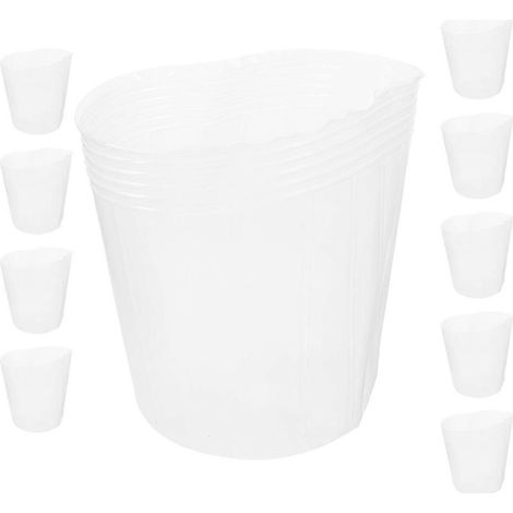 10pcs Planter Pot Liner Insert Plant Basket Liner Insert Planter Basket Insert Plant Liner Insert Flower Pot Basket Insert Planter Insert Replacement (1/5)