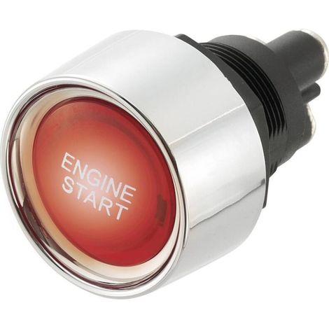 Bouton-poussoir pour l'automobile TC-A2-23B-07 1588076 24 V/DC 25 A 1 x Off/(On) à rappel 1 pc(s) (1/2)