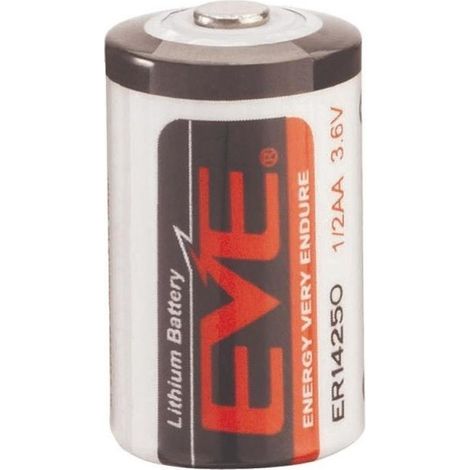 .EVE ER14250 / 1/2AA - 3.6V.
.