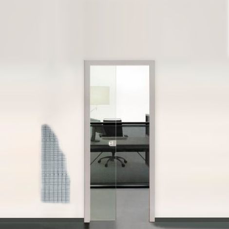 S-Tech By Scrigno (210X70) Sm90 - S-TECH REVOQUE - Armazón para puerta corredera de hoja única o doble (1/4)