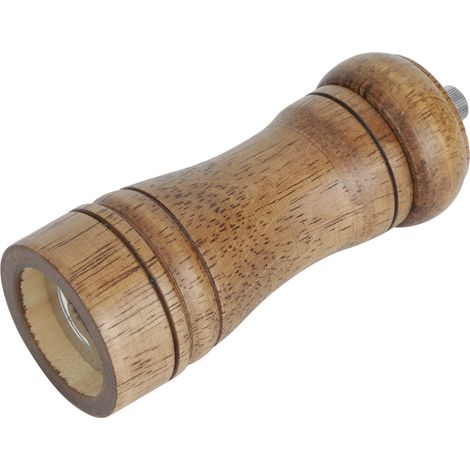 Professionelle Pfeffermühle aus Eichenholz, manuell, 12,7 cm (5 Zoll) (1/5)