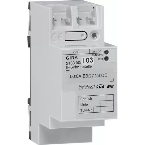 Gira IP-Schnittst. KNX REG 216800 (1/2)