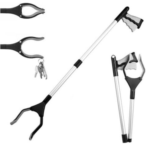 BUNTHAUS PA Greifwerkzeuge mit magnetischer Spitze für ältere Menschen, Greifer zum Aufsammeln von Müll, Müllabfuhr, Gartenabfällen (1/4)