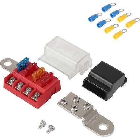 Sicherungsblock, Batterieklemmen, Sicherungsblock, Sammelschiene, Bootsausrüstung