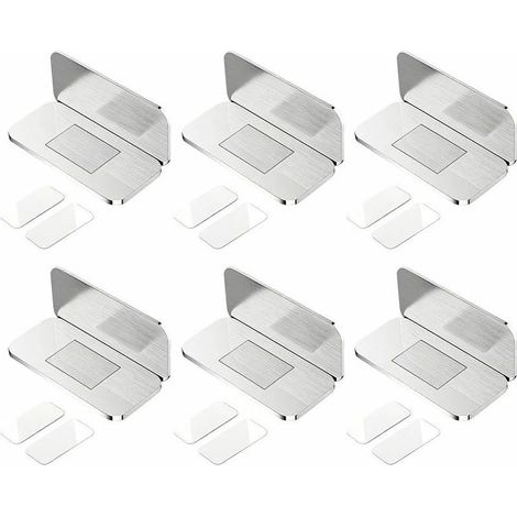 Lot de 6 fermetures magnétiques invisibles en acier inoxydable (1/5)