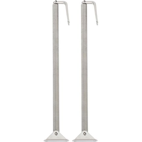 Support de trappe de bateau en acier inoxydable, 2 pièces, ajusteur à ressort, couvercle de porte de hublot pour Yachts et camping-cars 245x10mm (1/5)
