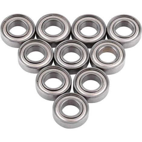 688ZZ Lot De 10 Roulements à Billes En Métal Double Blindage 8 x 16 x 5 mm (1/5)
