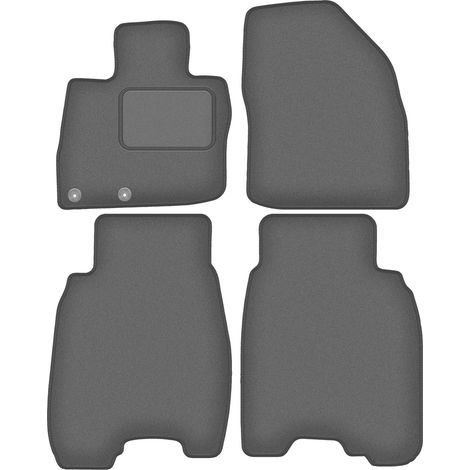 Alfombrillas de grafito para Honda Civic VIII hatchback (2006-2012)