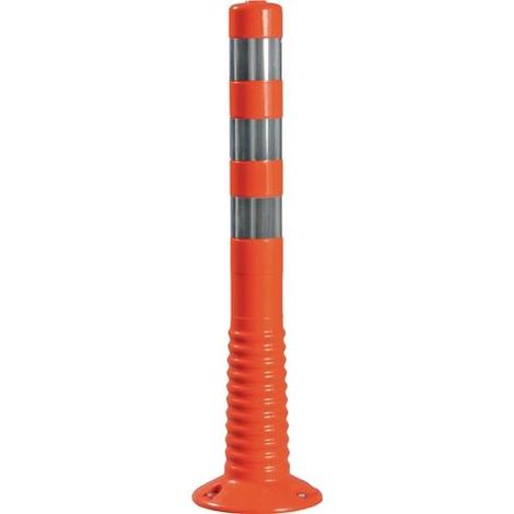 Poste de amarre PU naranja/blanco Ø 80 mm - 12212 FP (1/3)