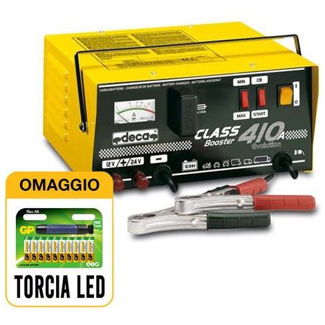 CARICABATTERIE-AVVIATORE MONO CLASS BOOSTER 410A 500 AH 12/24 V (1/5)