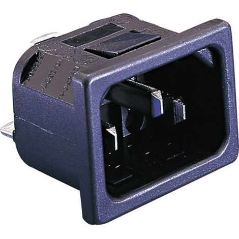 Bulgin PX0575/10/28 Kaltgeräte-Steckverbinder PX Stecker, Einbau vertikal Gesamtpolzahl: 2 + PE 10 A