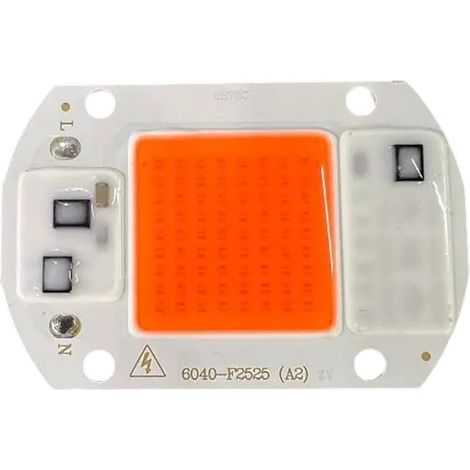 1 Lampe de croissance LED COB spectre complet 20W 220V angle 120 degrés pour jardin hydroponique serre (1/5)