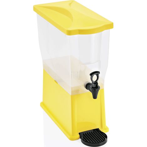 Distributeur de boissons en Polypropylène 14 L jaune L 415 mm l 205 mm H 525 mm - Was Germany