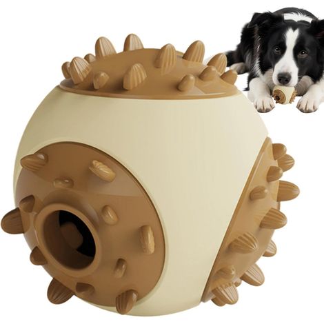 Pelota dispensadora de premios para perros: juguete resistente y a prueba de mordeduras. (1/5)
