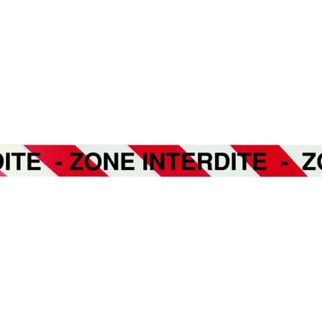 SOFOP TALIAPLAST - Ruban "zone interdite" 500mx75mm