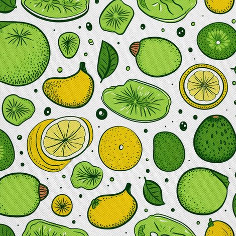 Tela decorativa para exteriores Oxford - Motivo frutal  DX6857 (1/5)