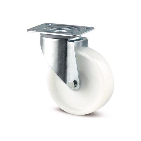 Roulette pivotante polyamide - charge standard - ø 80 mm - Alpha - TENTE