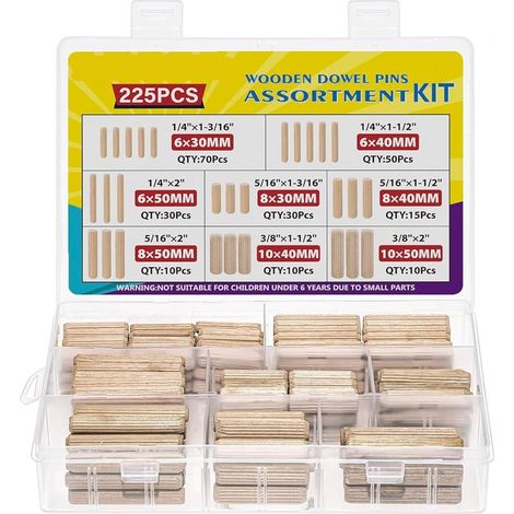 tourillons en bois de 6 8 10 mm pour meubles tourillons en