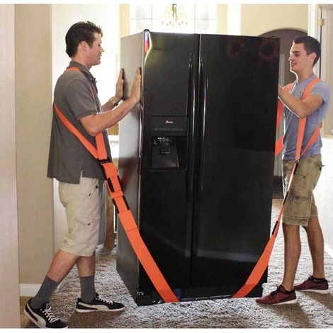 Harnais De Levage - Système De Manutention Pour 2 Personnes - Charge Maximale 500 Kg - Réglable Et Rembourré - Orange (1/5)
