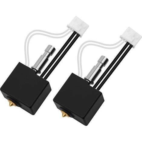 Kobra S1/Kobra S1 Combo Hotend All Metal Head of impression for Printed 3D High Temperature Nozzle 0,4mm in Brass of Quick Swap Compatible with ANYCUBIC Kobra S1/ S1 Combo-2Pcs (1/5)